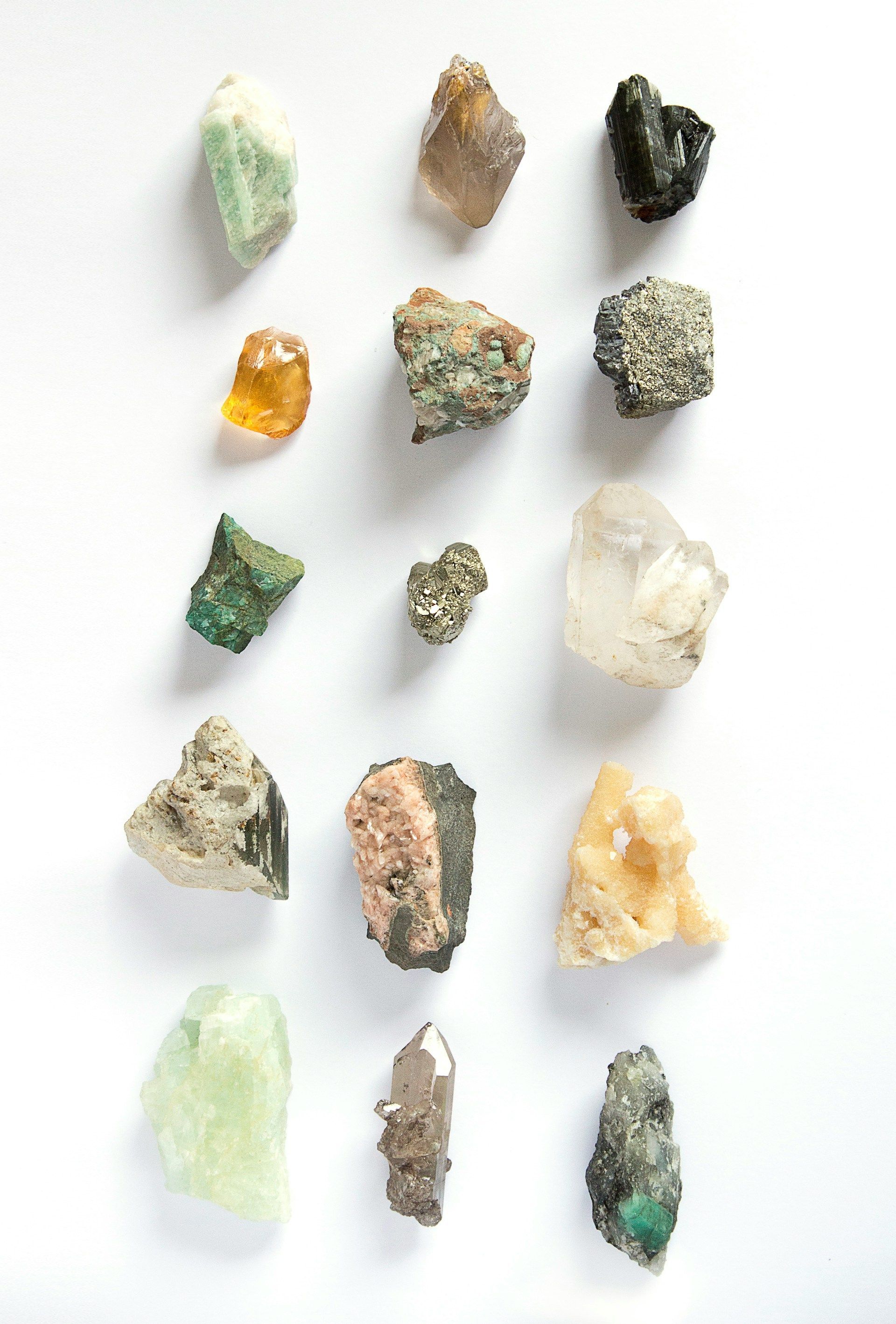 diverse Minerale