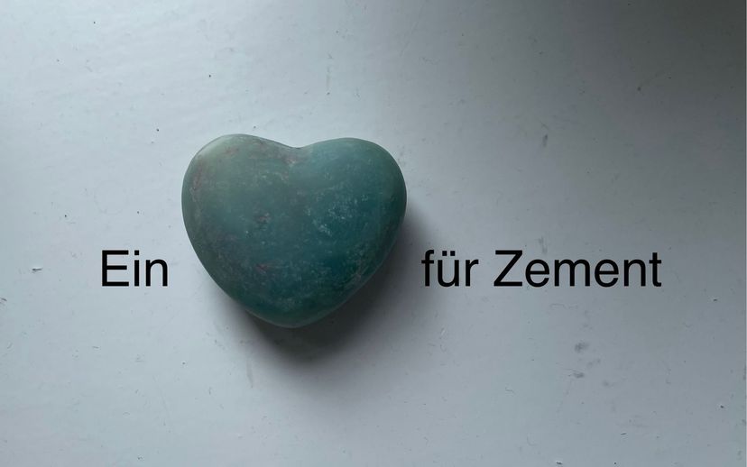 Herz für Zement