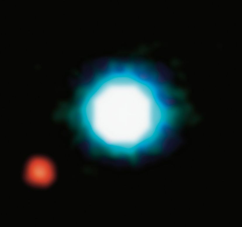 2M1207b - Das erste Bild eines Exoplaneten