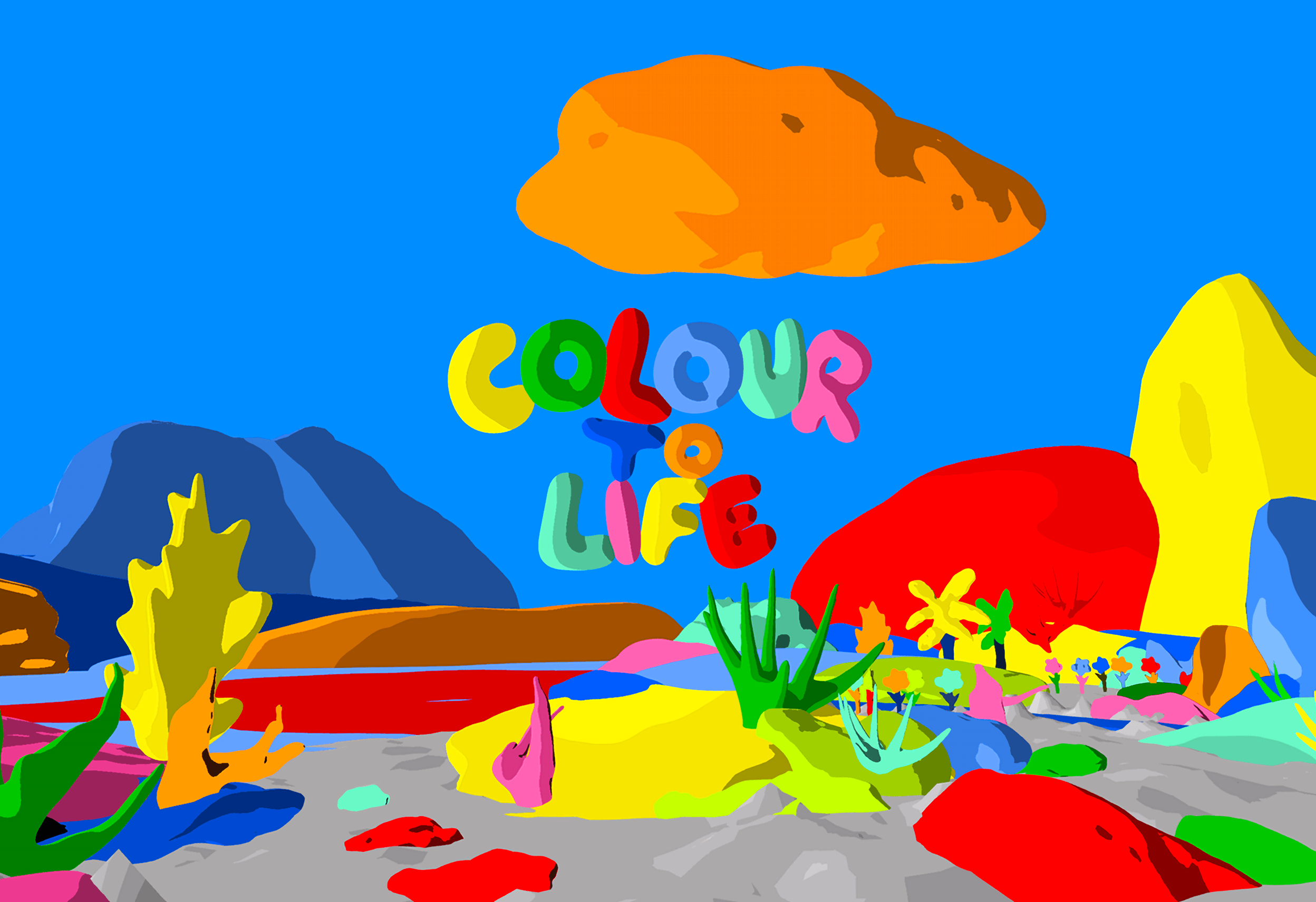 XR-Installation „Color to Life“ 
