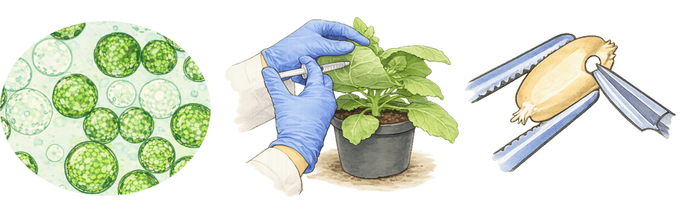 Methoden der Pflanzentransformation