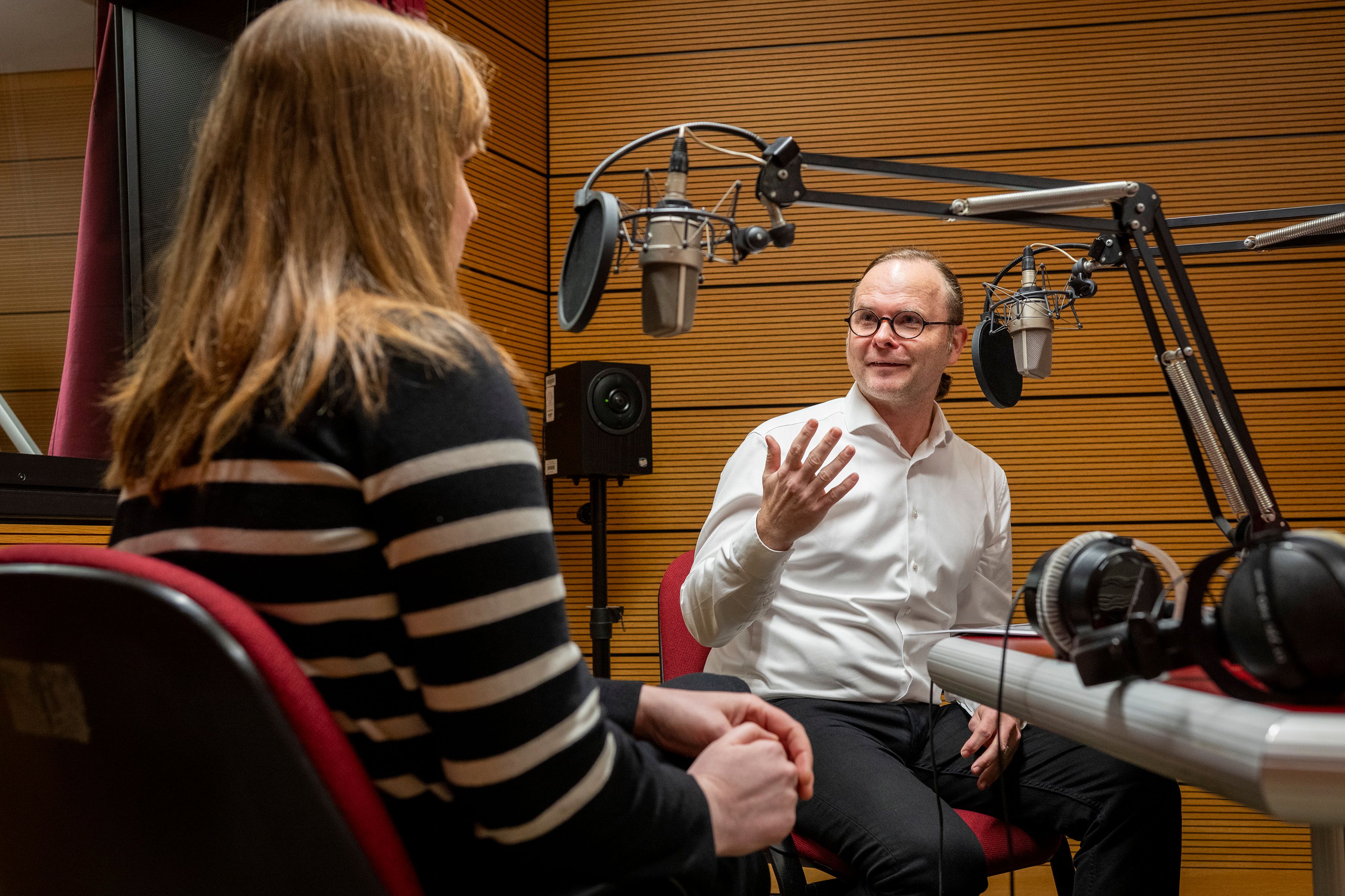 Podcastaufnahme Leopoldina