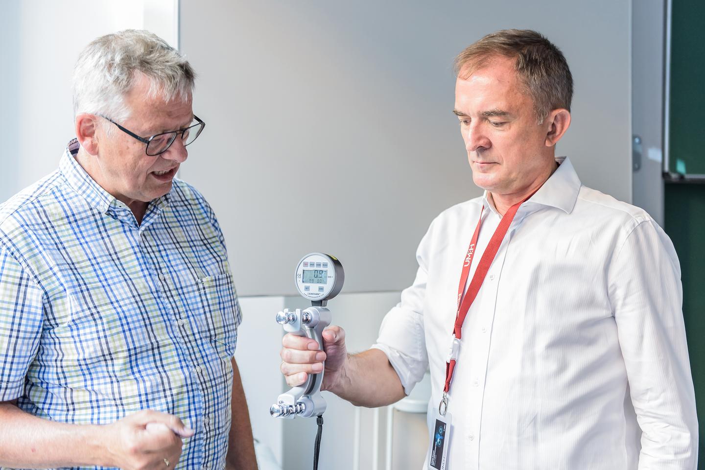 Altersmedizin Handkraftanalyse