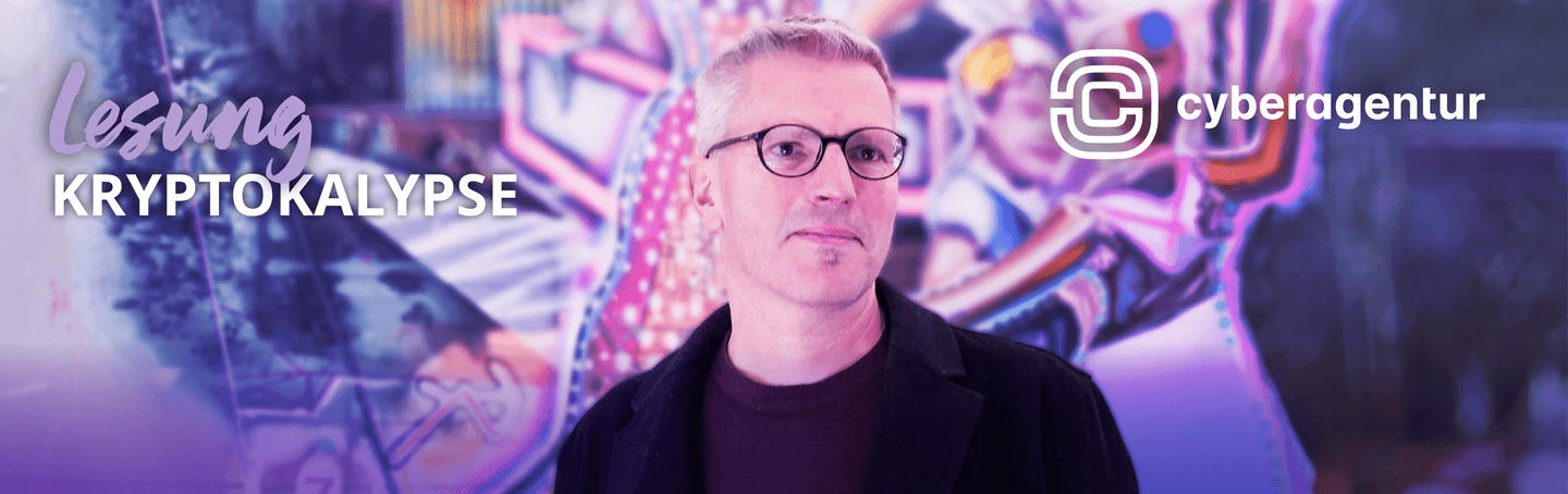 Cyberagentur Lesung Kryptokalypse