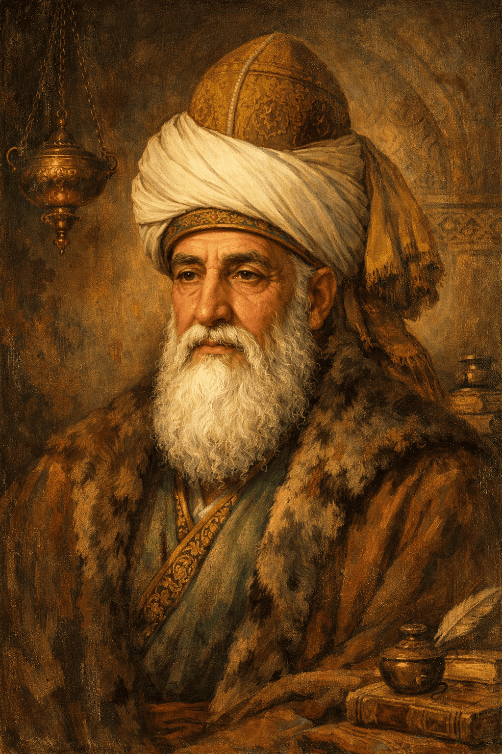 Der persische Dichter Rumi