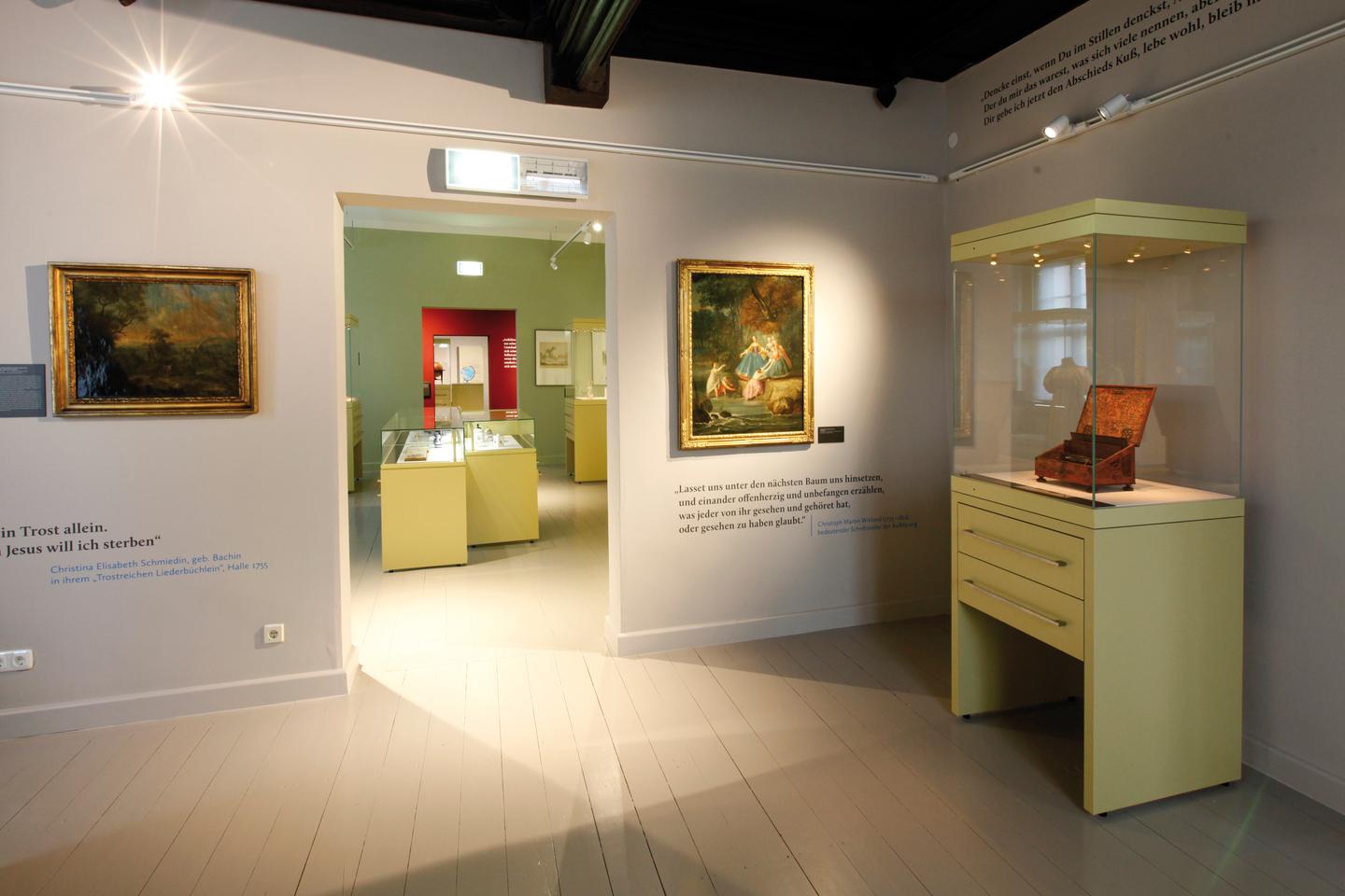 Dauerausstellung Stadtmuseum Halle 18. Jhd