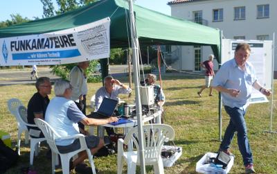 Funkamateur-Station der MLU