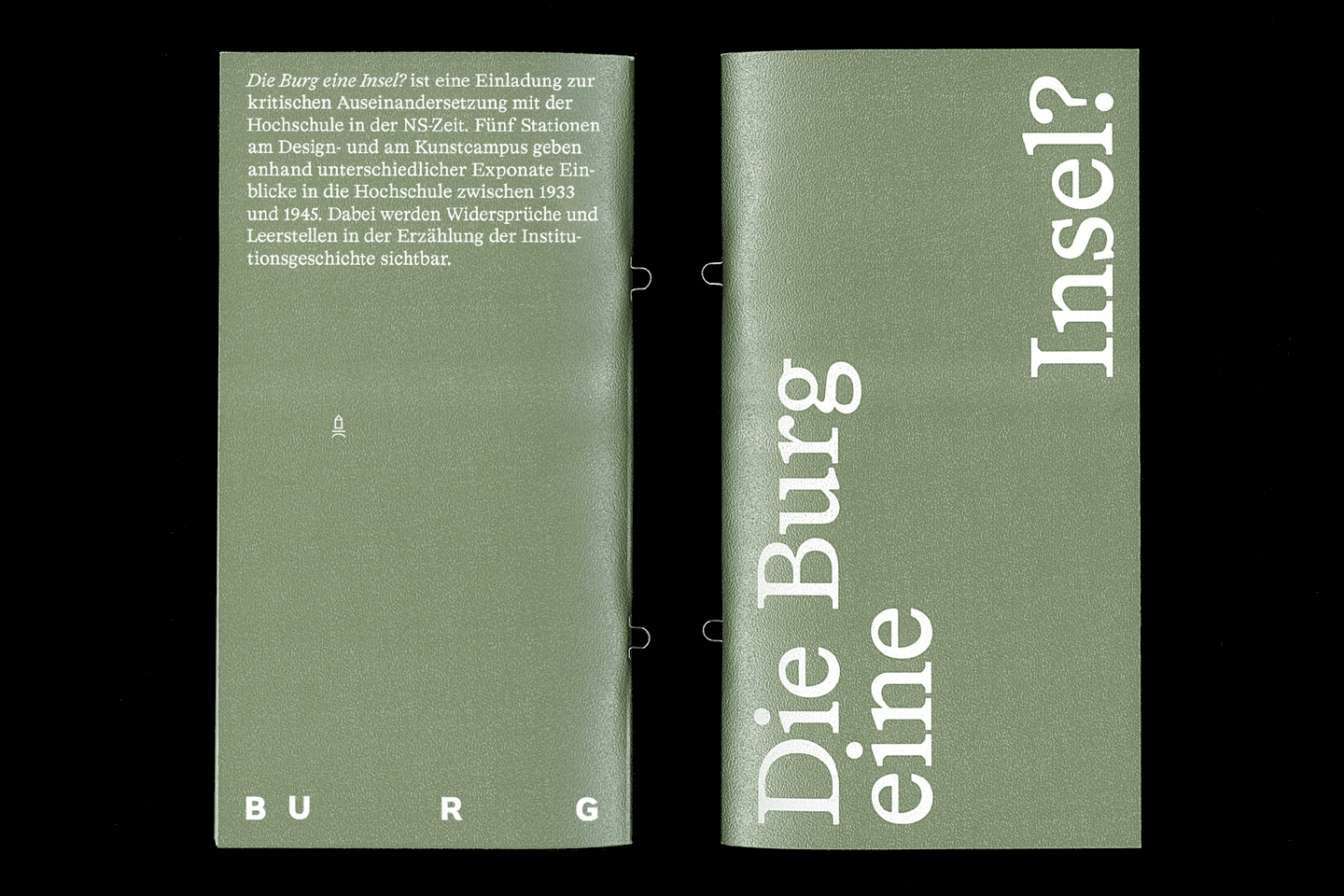 Die Burg eine Insel?, 2026